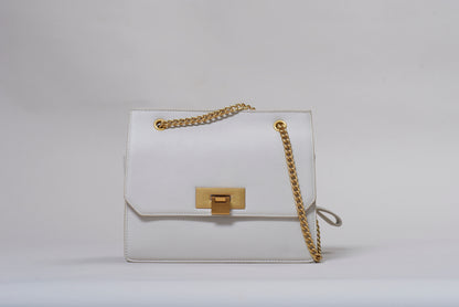 Luna Leather Bag - Gold Hardware