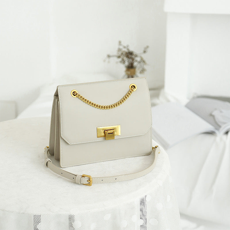 Luna Leather Bag - Gold Hardware