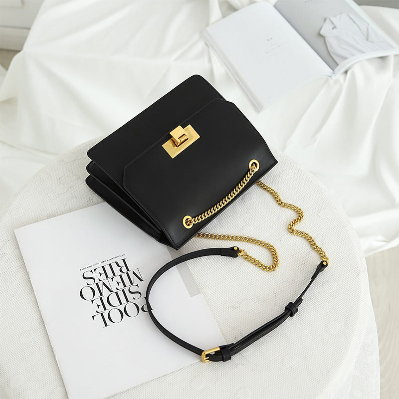 Luna Leather Bag - Gold Hardware